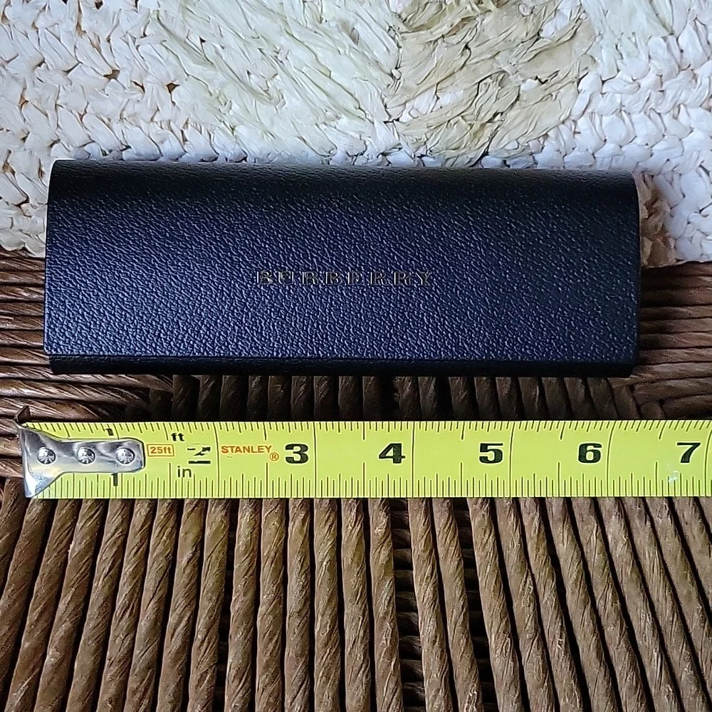 Burberry, black, sunglass/eyeglass, hard case